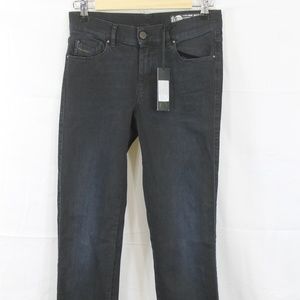 Diesel Sandy Jeans Black Reg Slim Size 27 x 32 NWT